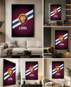 Brisbane Lions Sports Wall Art
