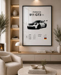 White Porsche 911 GT3 RS 2023 With Specs