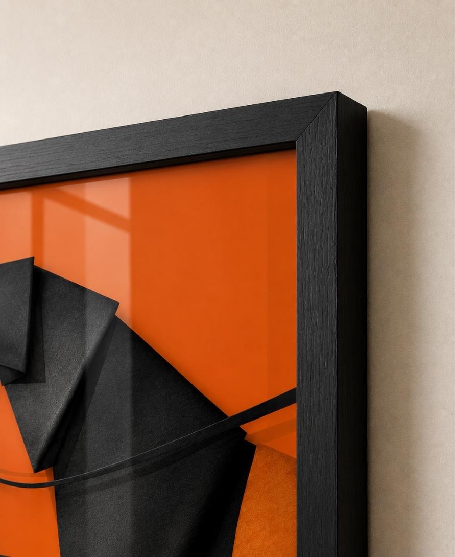 The Black Stallion – Modern Horse Wall Art