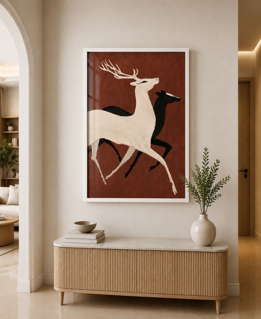 Majestic Pair – Deer Wall Art
