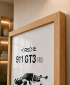 White Porsche 911 GT3 RS 2023 With Specs