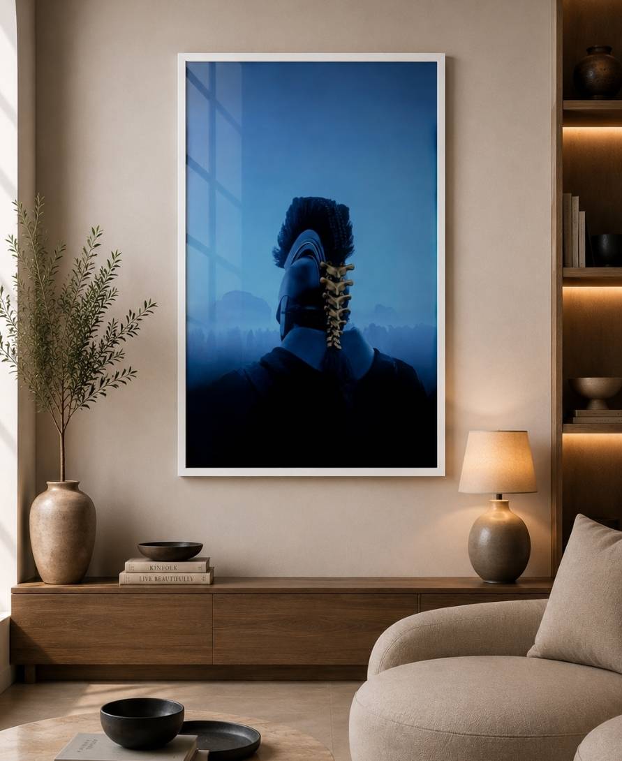 Blue Ronin – Japanese Samurai Wall Art