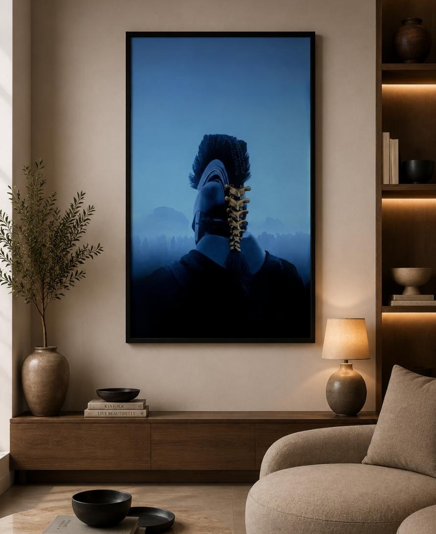 Blue Ronin – Japanese Samurai Wall Art