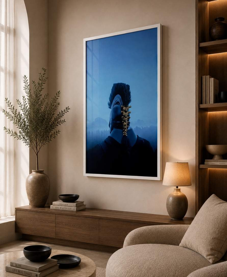 Blue Ronin – Japanese Samurai Wall Art