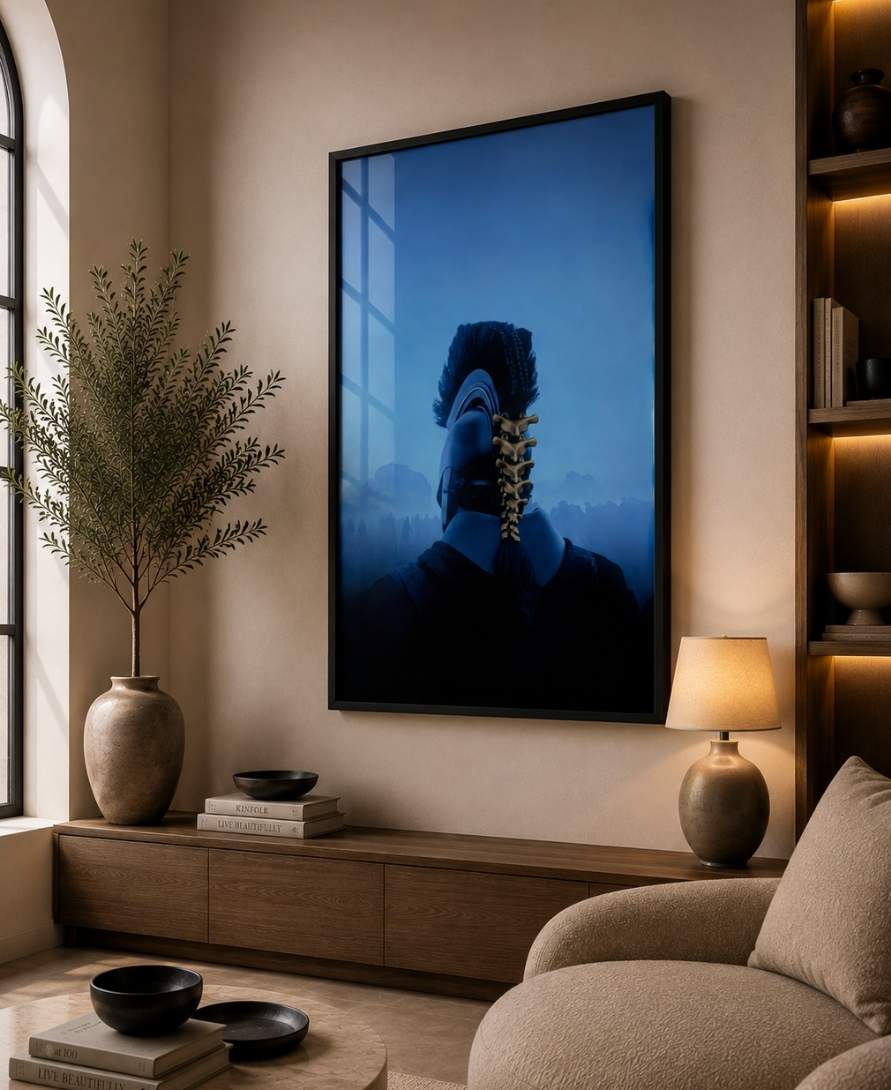 Blue Ronin – Japanese Samurai Wall Art