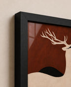Majestic Pair – Deer Wall Art