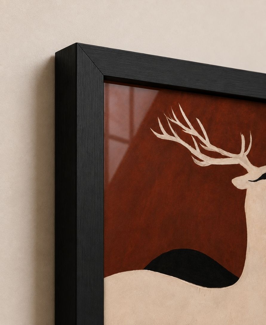 Majestic Pair – Deer Wall Art