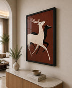 Majestic Pair – Deer Wall Art