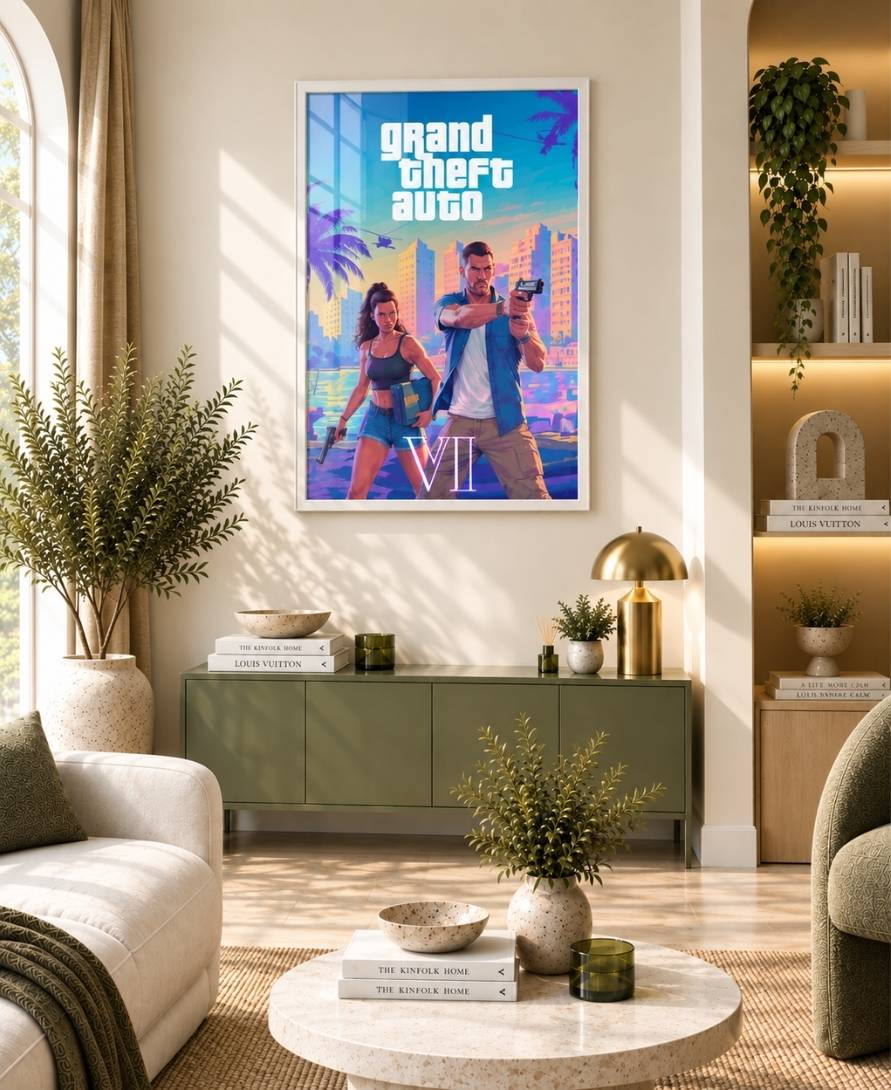 Grand Theft Auto VI Wall Art