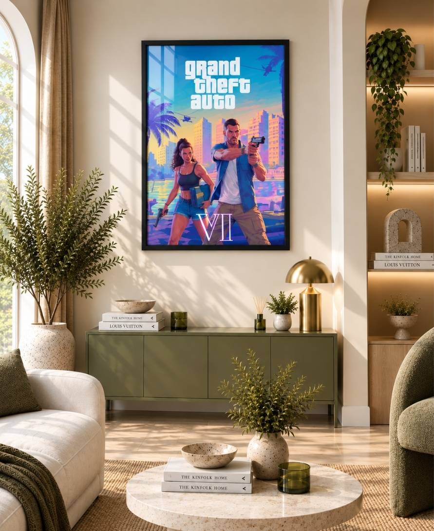 Grand Theft Auto VI Wall Art