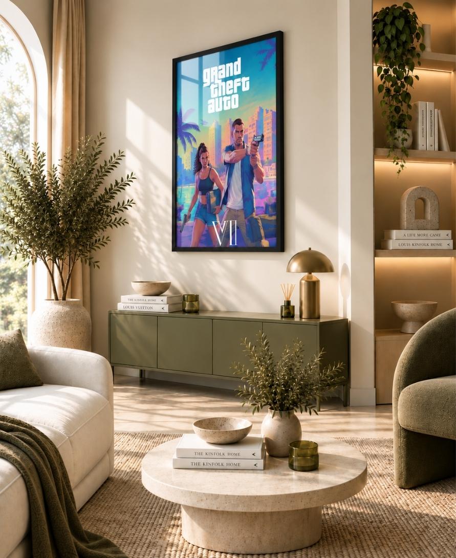 Grand Theft Auto VI Wall Art
