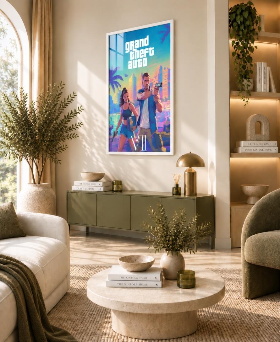 Grand Theft Auto VI Wall Art
