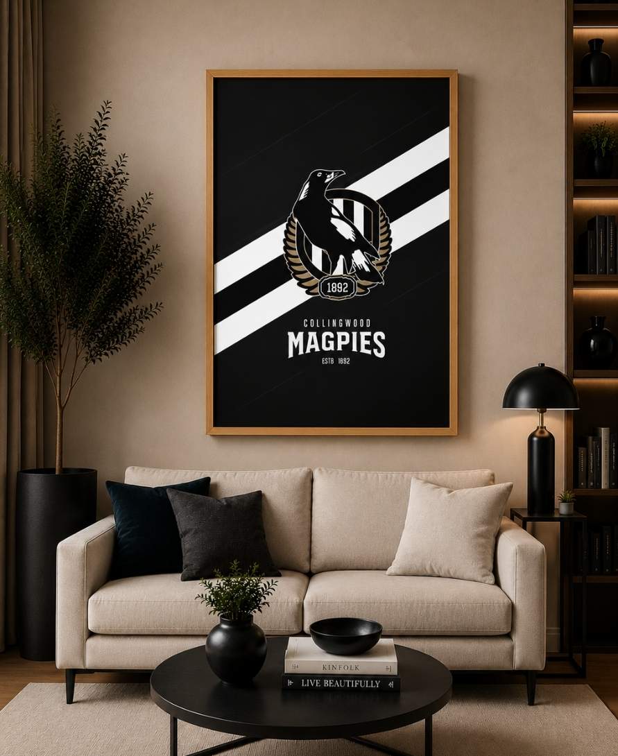 Collingwood Magpies Premium Frame