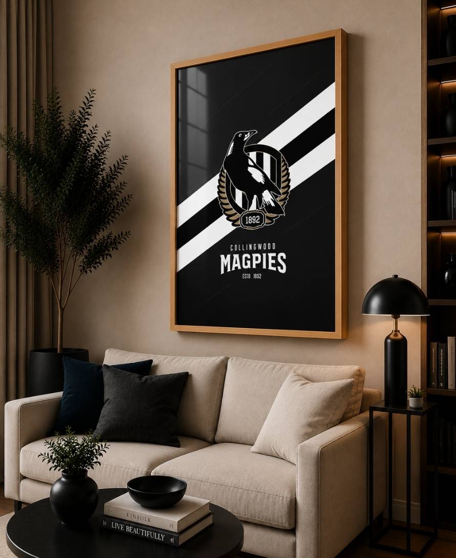 Collingwood Magpies Premium Frame