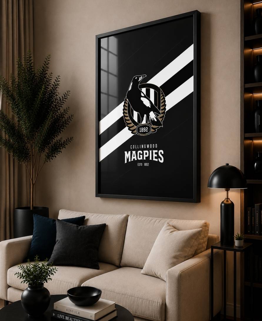 Collingwood Magpies Premium Frame