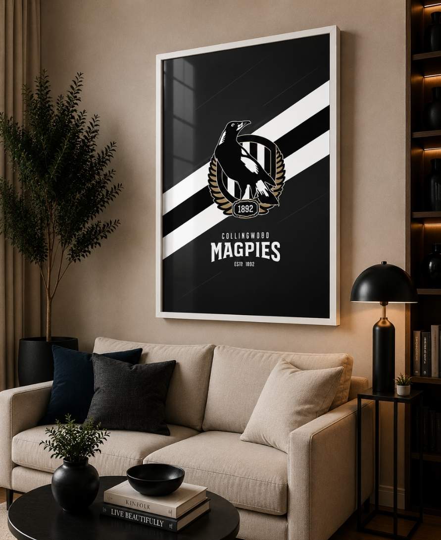 Collingwood Magpies Premium Frame