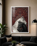 Persian Tapestry Horse Art