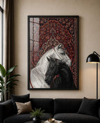 Persian Tapestry Horse Art