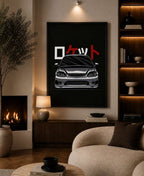 Honda Civic Black Vector