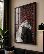 Persian Tapestry Horse Art