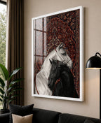 Persian Tapestry Horse Art