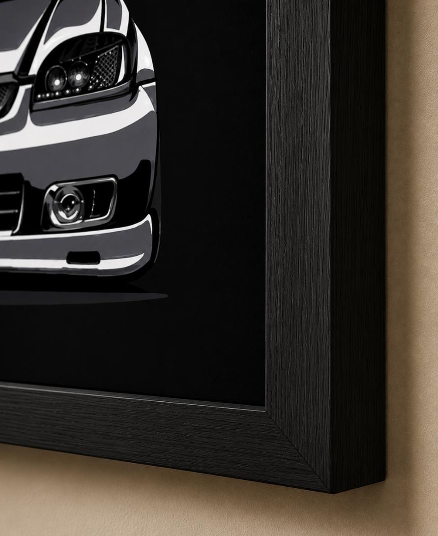 Honda Civic Black Vector