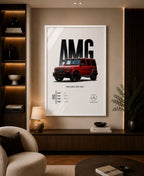 Red Mercedes G63 AMG G Wagon With Specs
