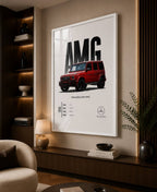 Red Mercedes G63 AMG G Wagon With Specs