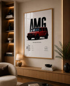 Red Mercedes G63 AMG G Wagon With Specs
