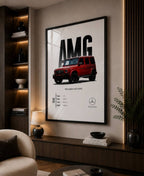 Red Mercedes G63 AMG G Wagon With Specs