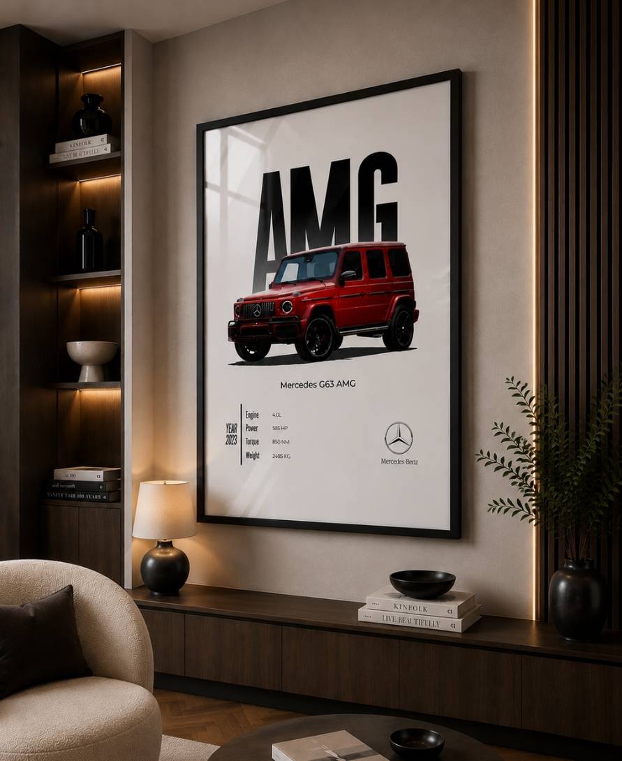 Red Mercedes G63 AMG G Wagon With Specs