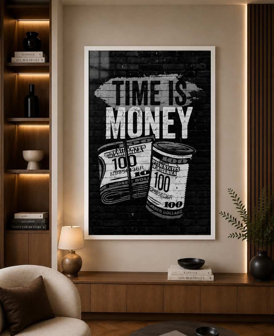 Time is Money Wall Art