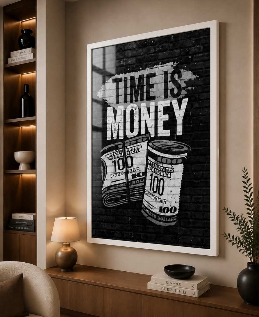 Time is Money Wall Art