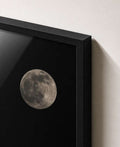 Full moon on black — "Lone Light