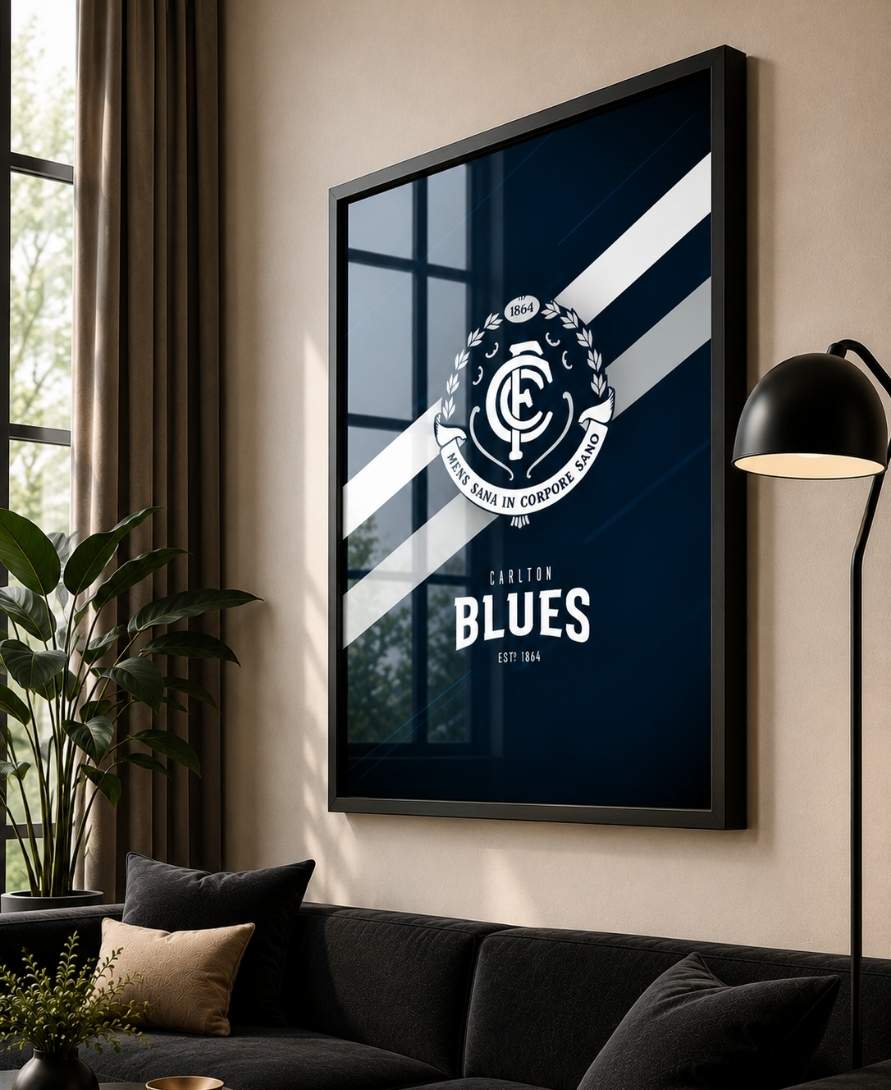 Carlton Blues Wall Art