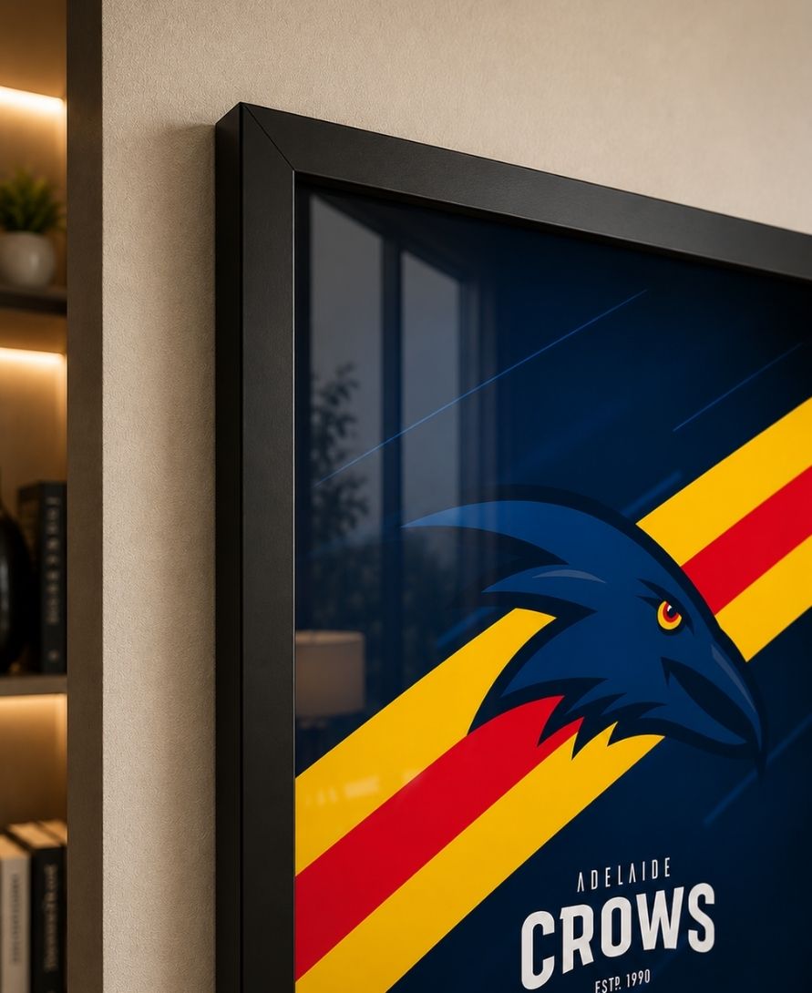 Adelaide Crows Minimalist Wall Art Poster