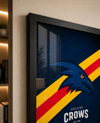 Adelaide Crows Minimalist Wall Art Poster
