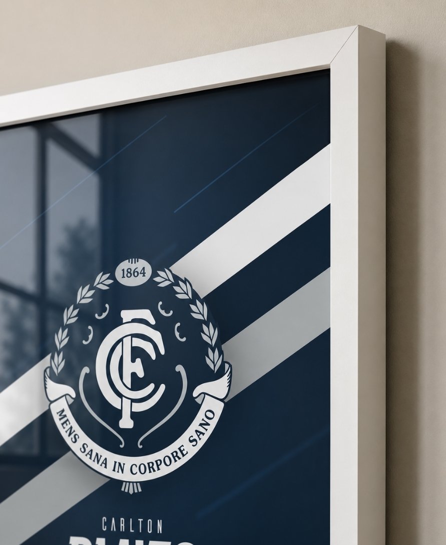 Carlton Blues Wall Art