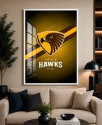 Hawthorn Hawks AFL Club Poster