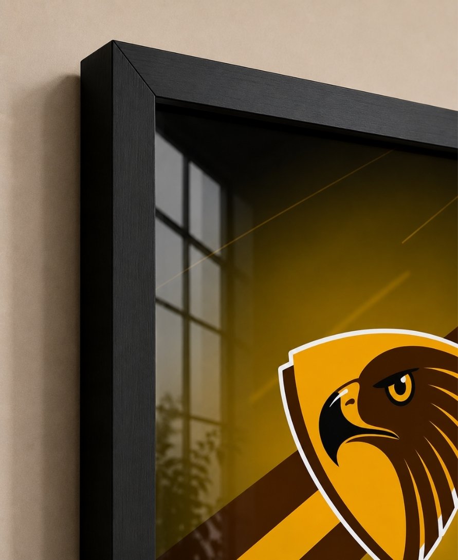 Hawthorn Hawks AFL Club Poster