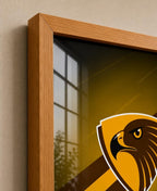 Hawthorn Hawks AFL Club Poster