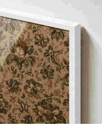 Antique floral damask (tan)