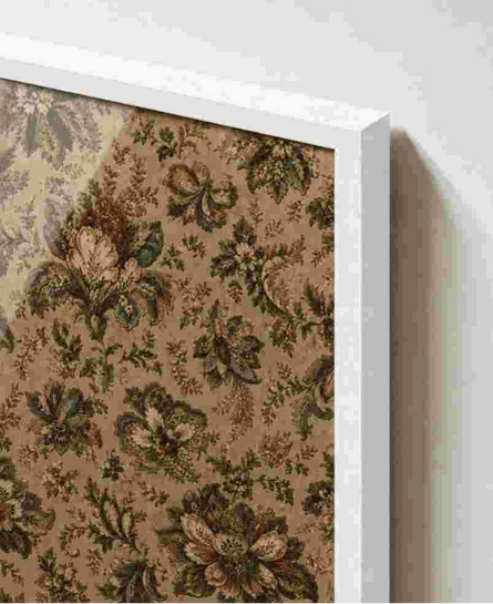 Antique floral damask (tan)