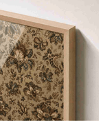 Antique floral damask (tan)