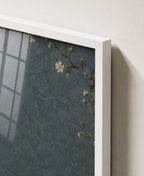 Almond blossom on blue (Van Gogh style)