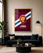 Brisbane Lions Sports Wall Art