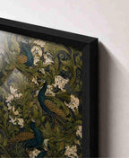 Peacock & acanthus tapestry (green)