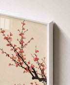 Ink-wash plum blossoms