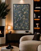 Almond blossom on blue (Van Gogh style)