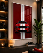 Red Shelby Mastang